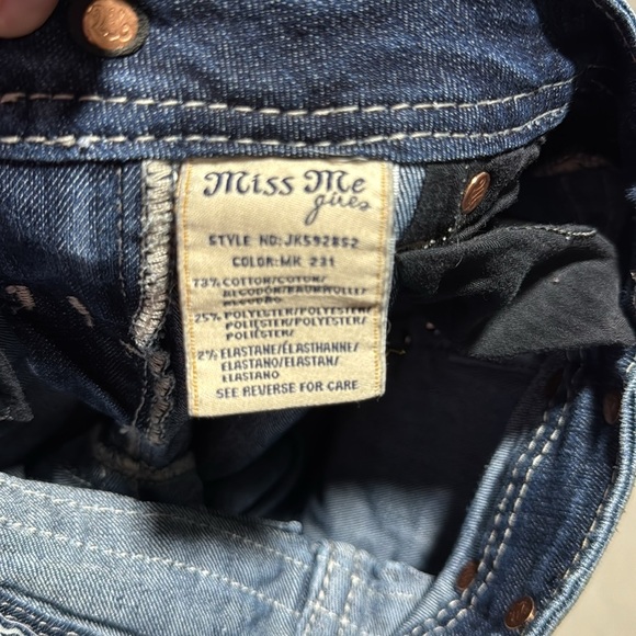 Miss Me Signature Rise Skinny Jeans Girl's 12 Style No. JP592852 - Picture 12 of 12